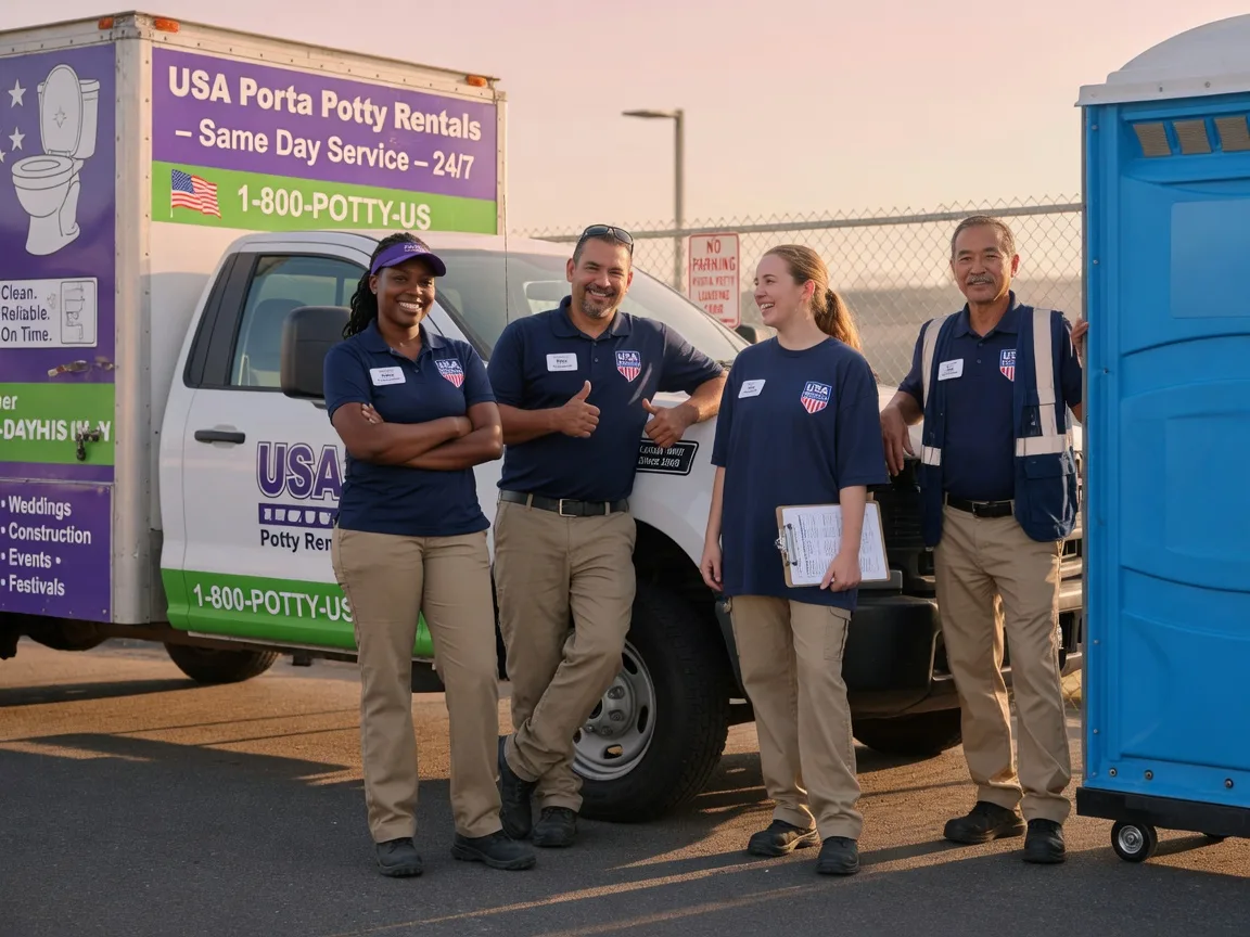 Porta Potty Rental company in Collinsville, TX