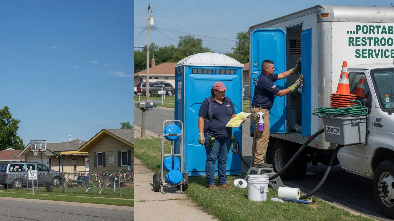 Portable Toilet Rental in Collinsville, TX near me